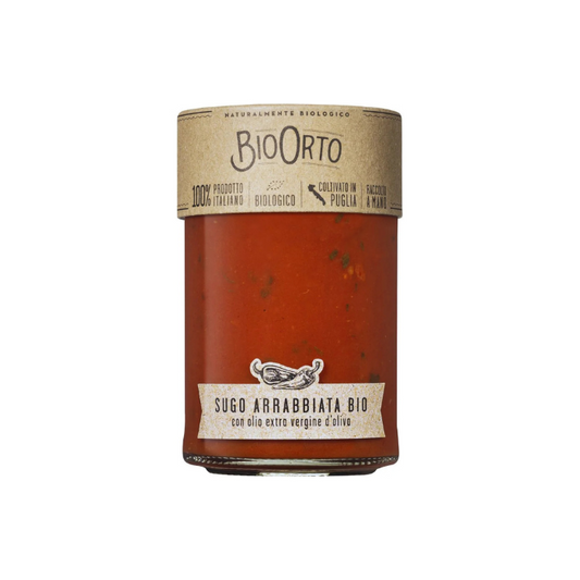 Bio Orto Organic Arrabbiata Pasta Sauce 350g | Il Fattore