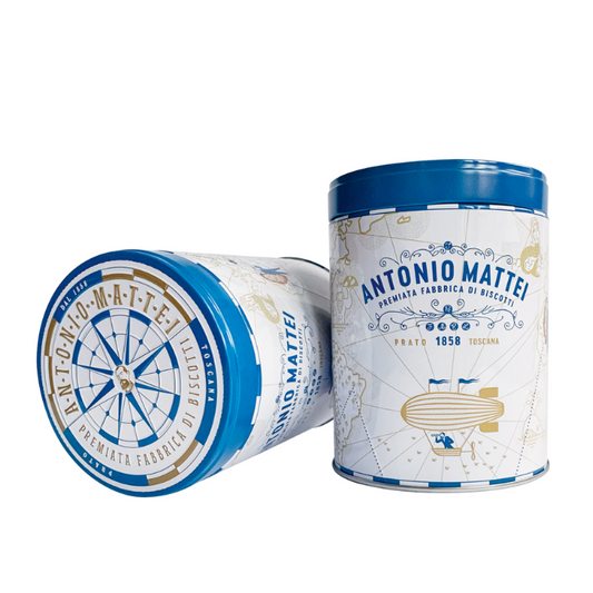 Antonio Mattei Amerigo Tin with Cantuccini di Prato 125g | Il Fattore