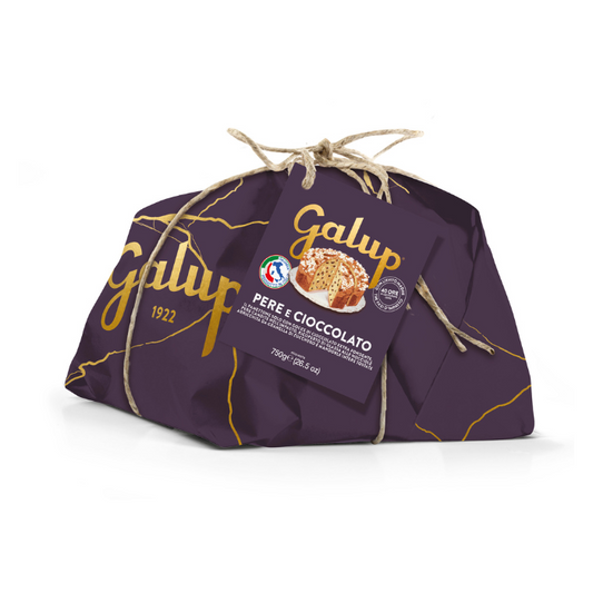 Galup Pear & Chocolate Panettone 750g | Il Fattore