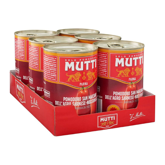 Mutti San Marzano DOP Tomatoes (6 x 400g) | Il Fattore