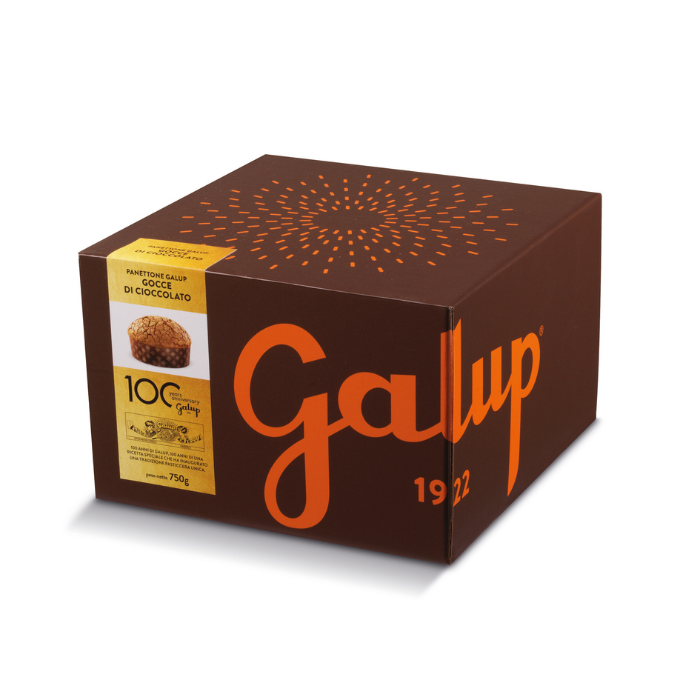 Galup Chocolate Chip Panettone 750g | Il Fattore