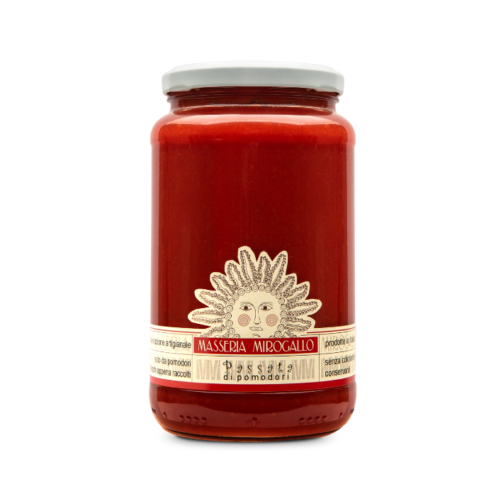 Masseria Mirogallo Tomato Passata 540g | Il Fattore