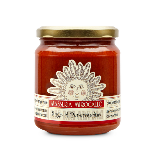 Masseria Mirogallo Tomato & Chilli Pepper Sauce 280g | Il Fattore