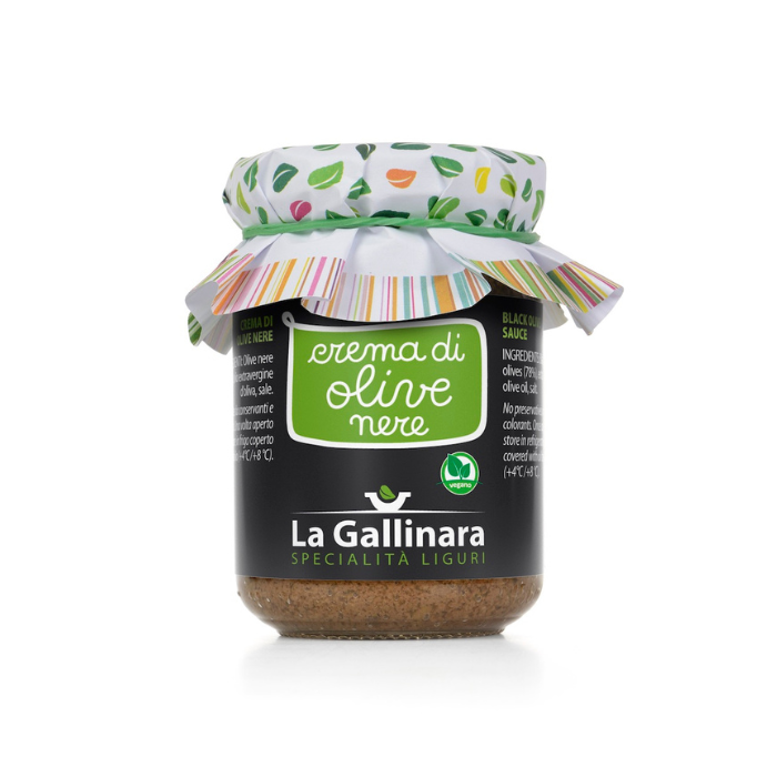 La Gallinara Black Olives Spread 130g | Il Fattore