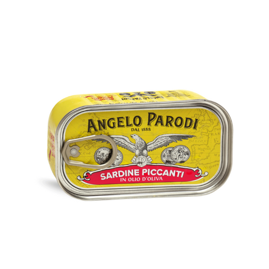 Angelo Parodi Sardines in Chilli Oil 120g | Il Fattore