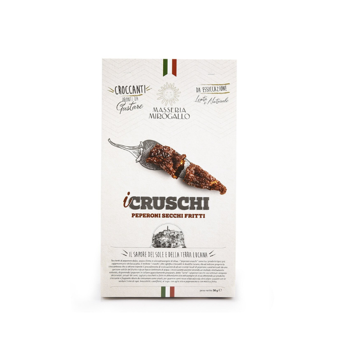 Masseria Mirogallo Fried Dried ‘Cruschi’ Peppers 30g | Il Fattore